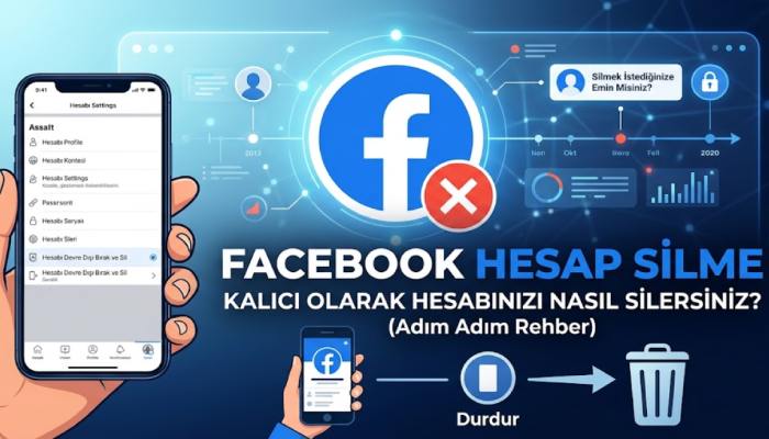 facebook hesap silme rehberi 2026