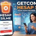 getcontact hesap silme
